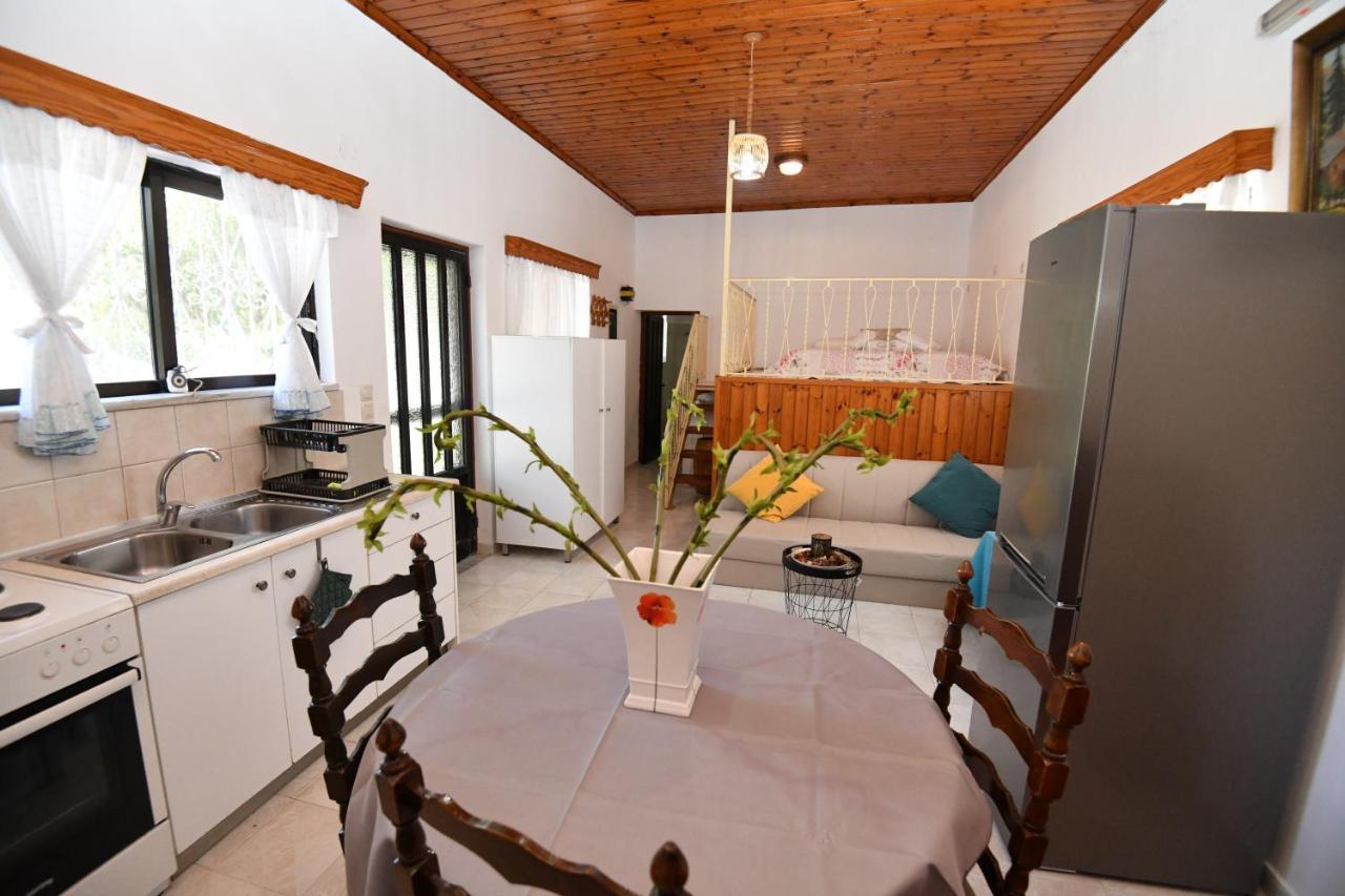 Villa Kavalino Kolymbia Bagian luar foto